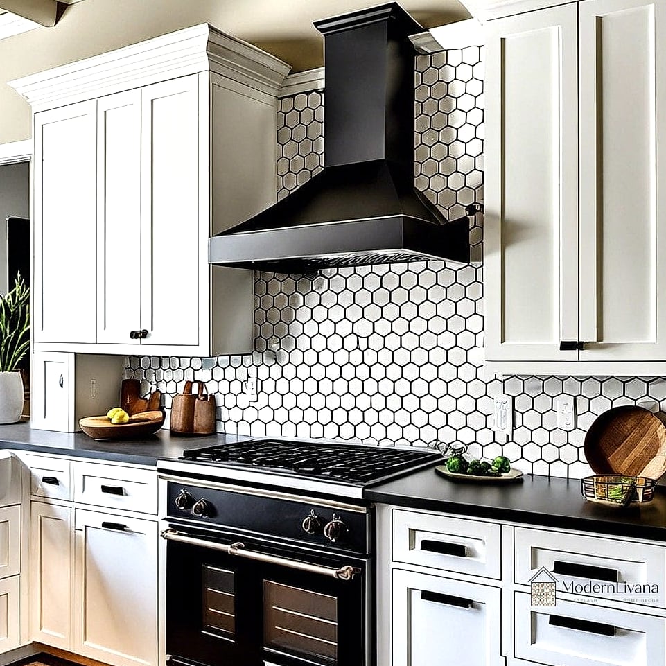 Matte Black Tile Accent