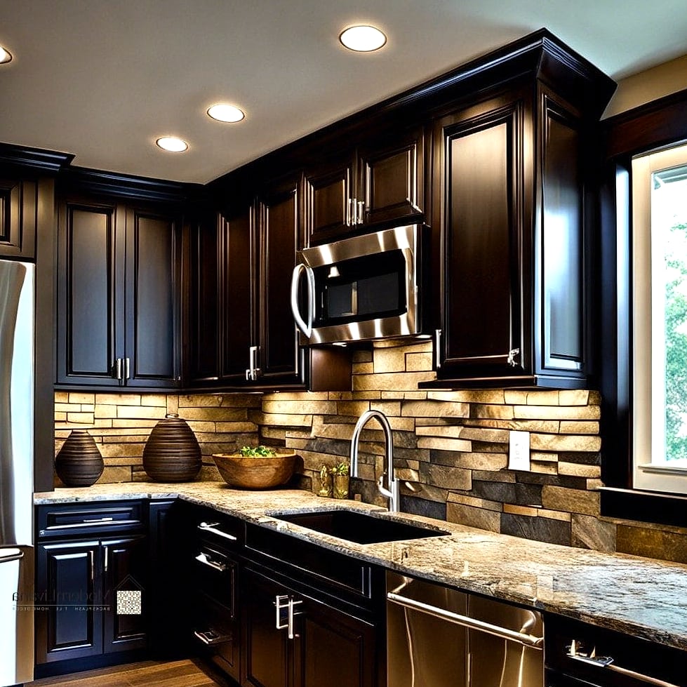 Metallic Bronze Accent Tile