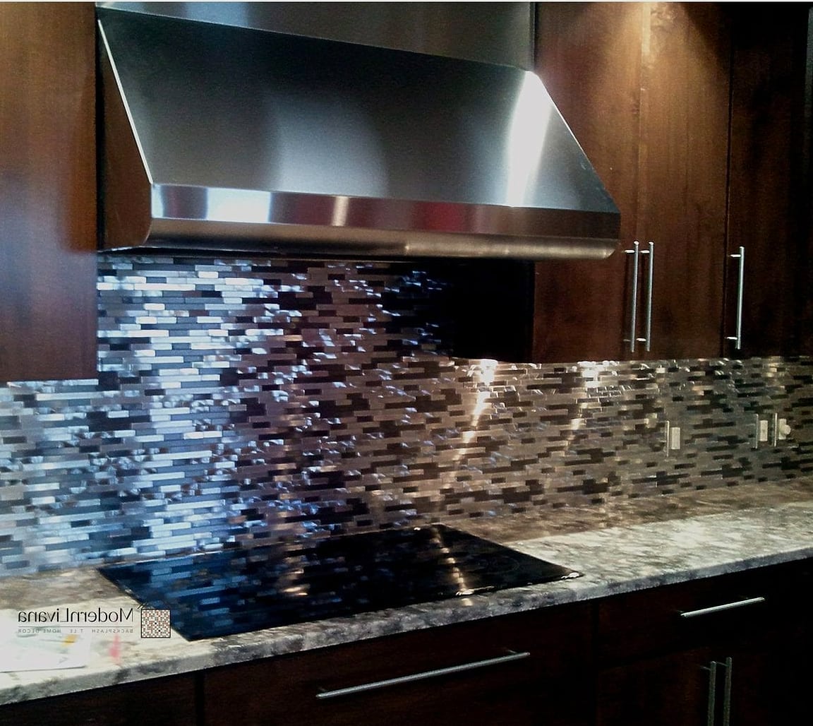 Metallic Tile Accents