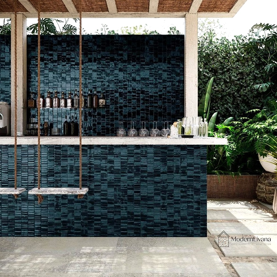 Mixed Color Glazed Tile Patterns
