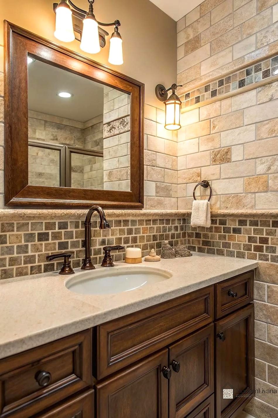 Mixed Finish Mosaic
