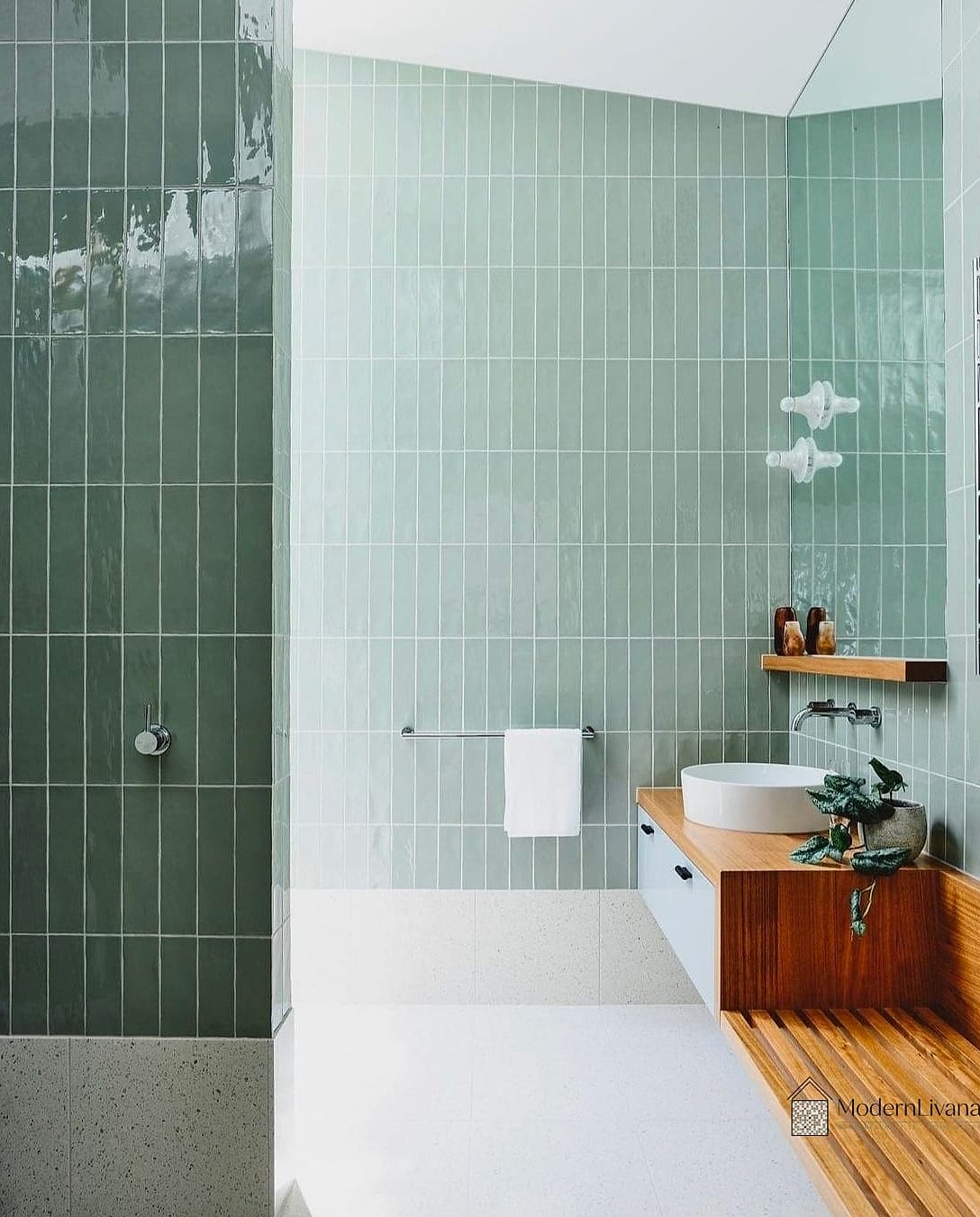 Mixing Vertical Tile with Other Patterns