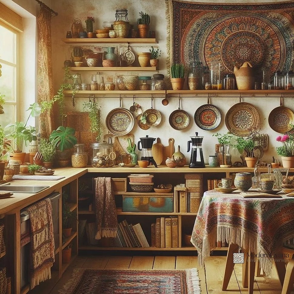Mix Vintage Furniture Into the Kitchen Layout