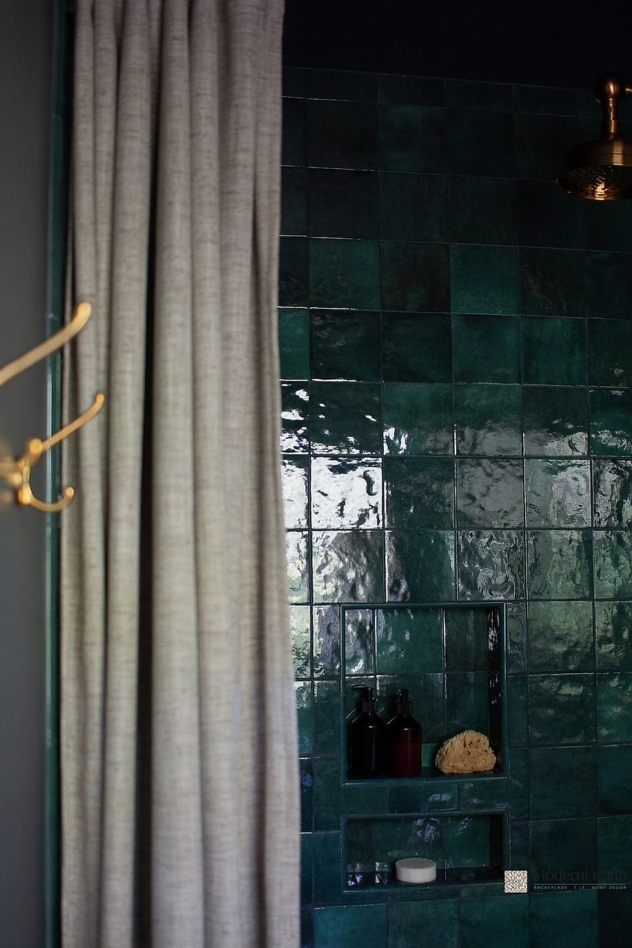 Moody Green Tile