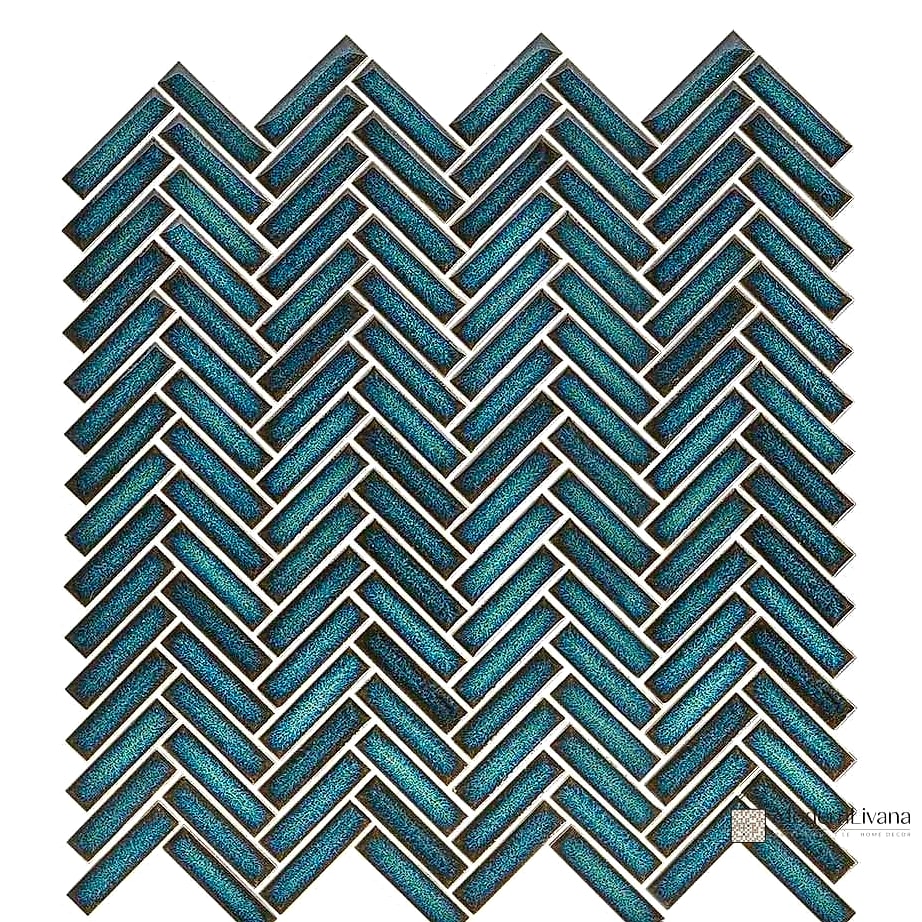 Mosaic Tile Herringbone Pattern