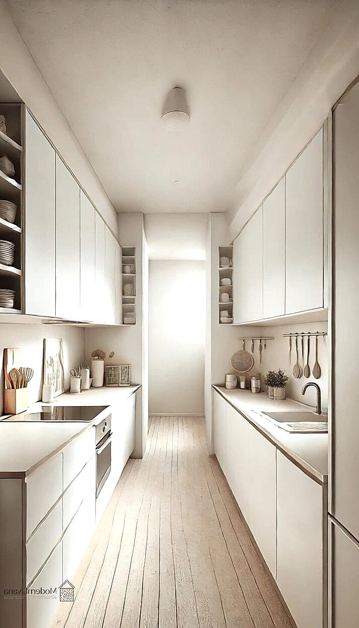 A Narrow Pull-Out Pantry