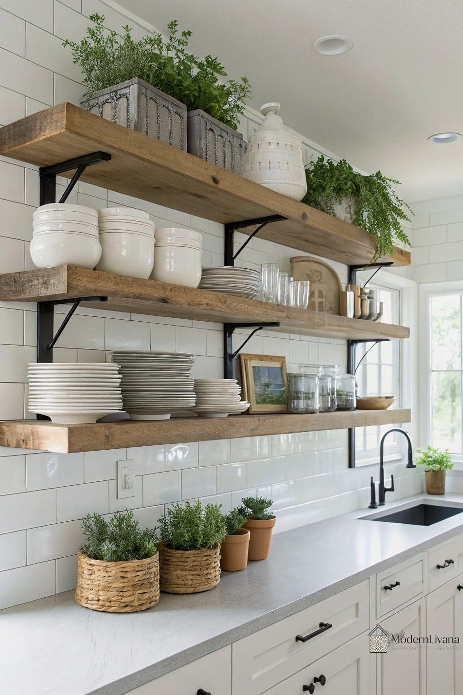 Open Shelving for Everyday Items