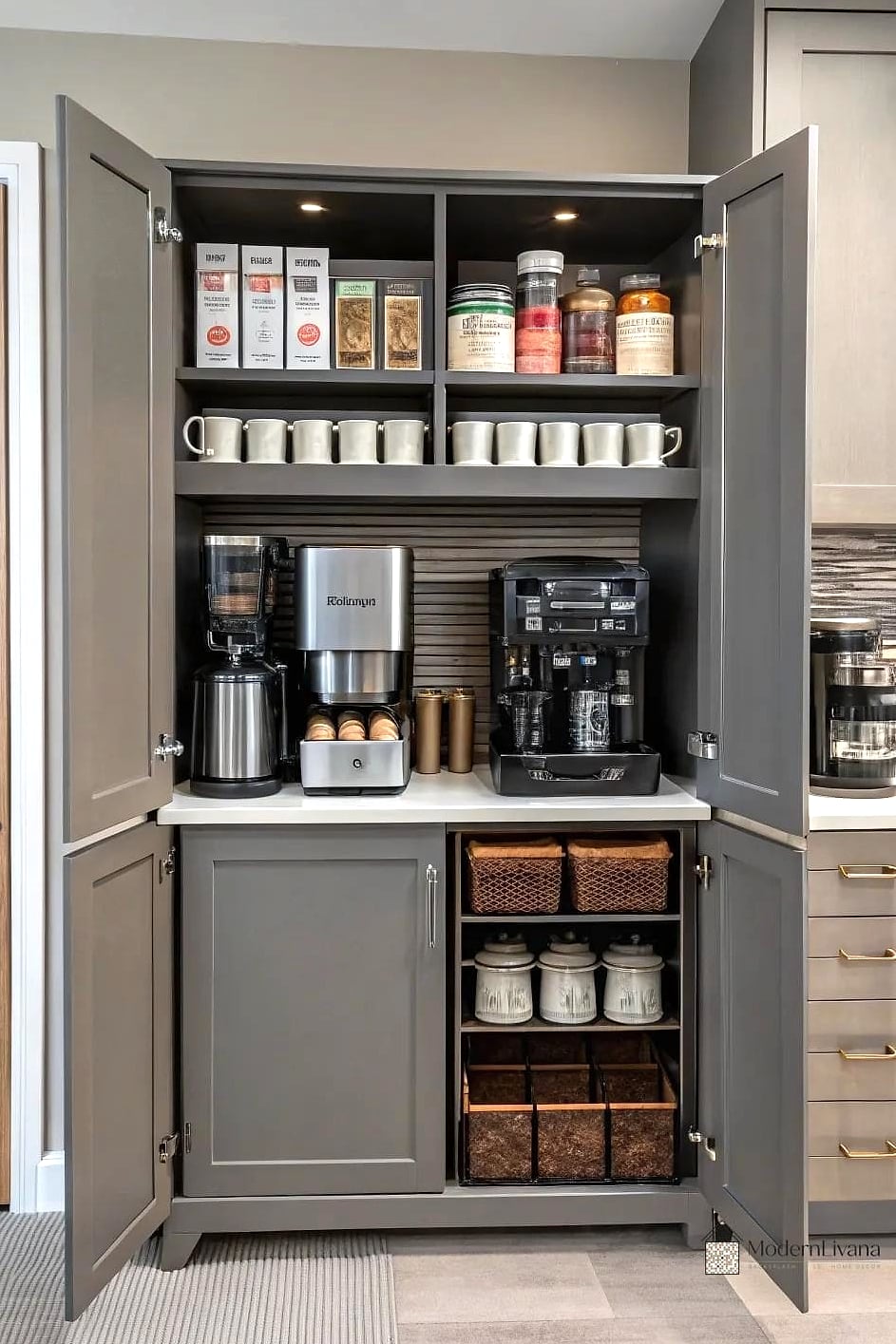 Organized Coffee Station