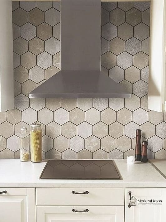 Oversized Hexagon Tile for a Modern Look