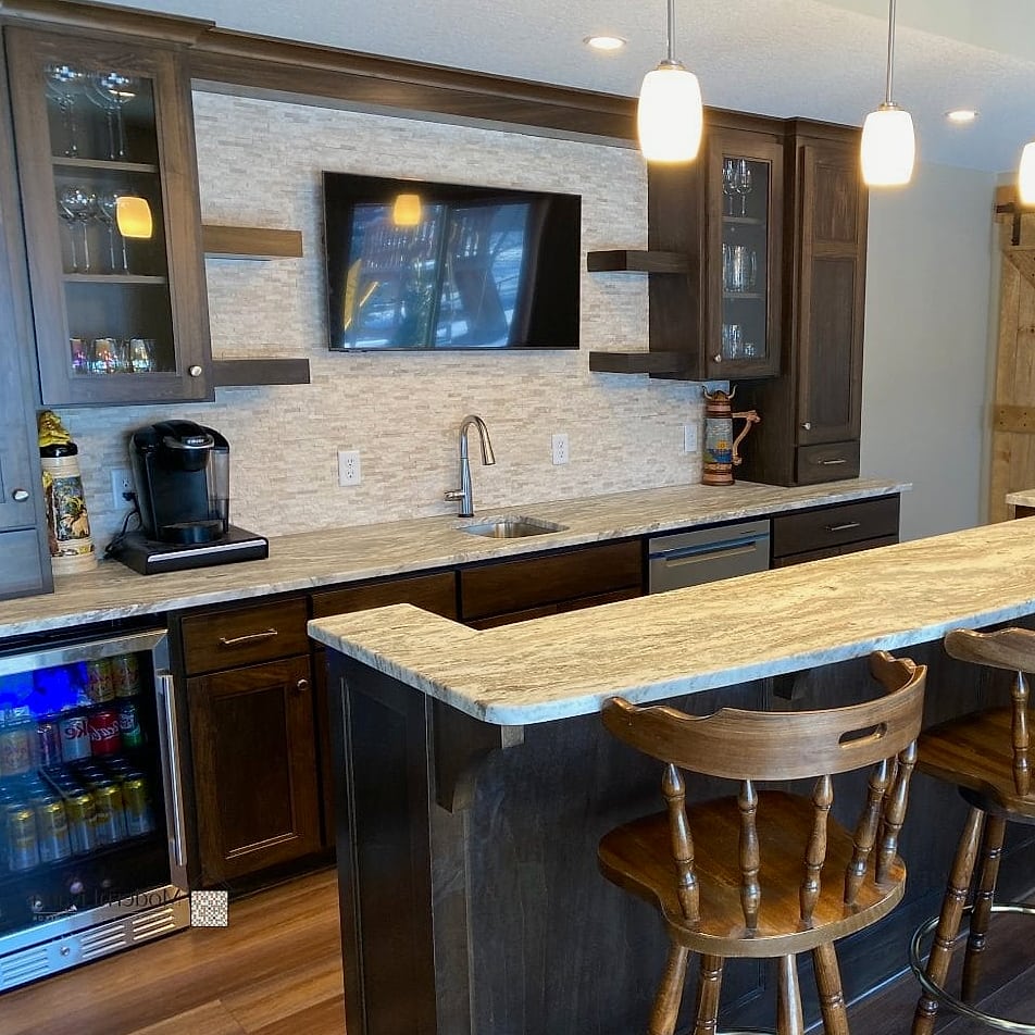 Oversized Porcelain Tile for Fewer Grout Lines