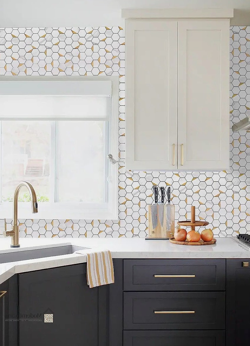 Peel-and-Stick Tile for a Budget Refresh