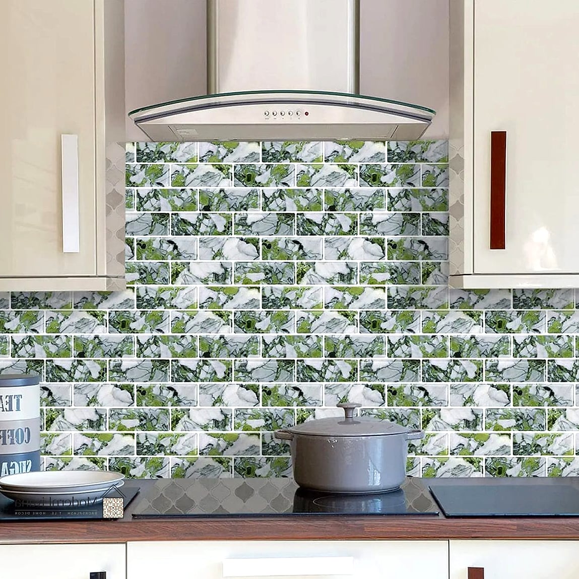 Peel-and-Stick Backsplash for Renters