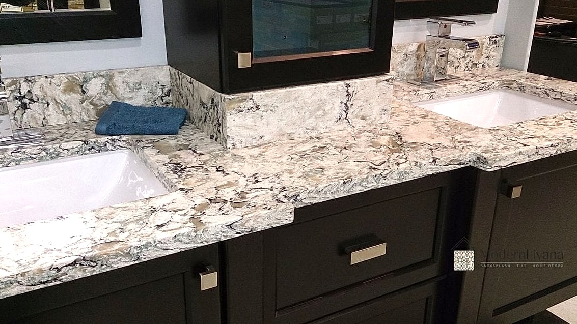 Quartz Matching the Countertop