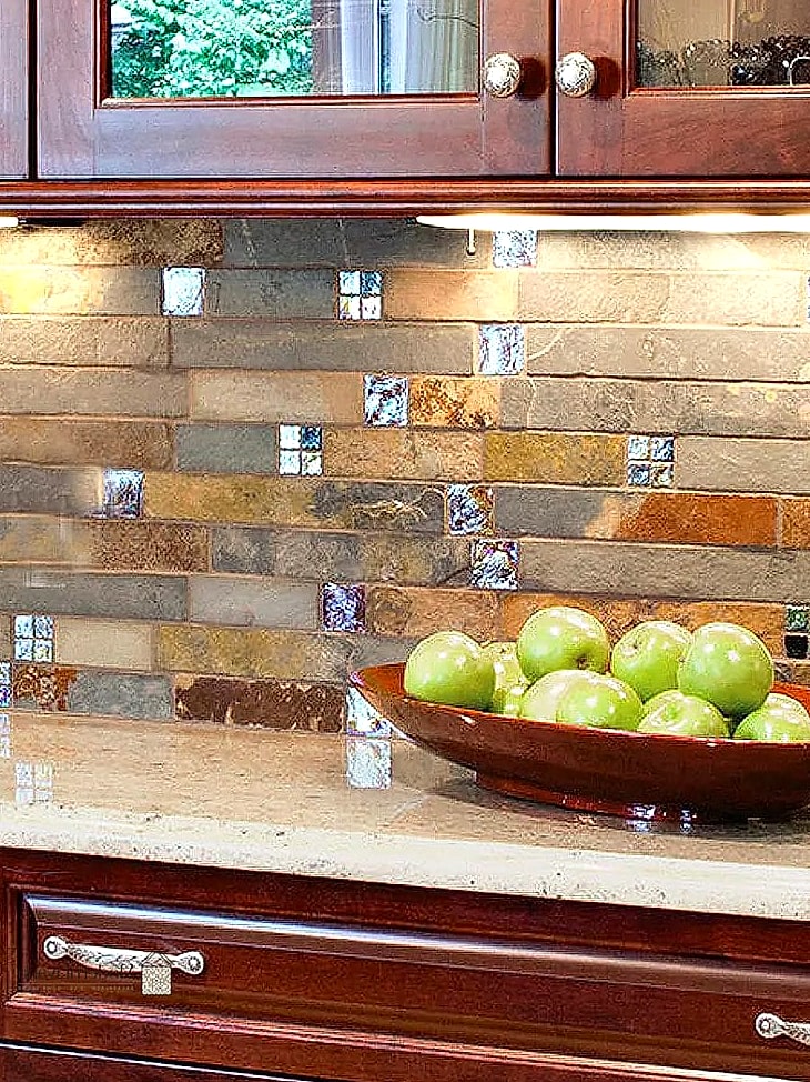 Reclaimed Look Tile in Muted Tones