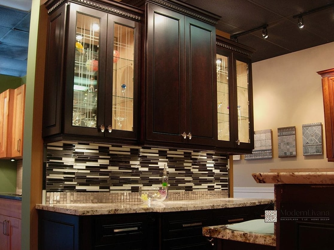 Recycled Glass Tile Blend