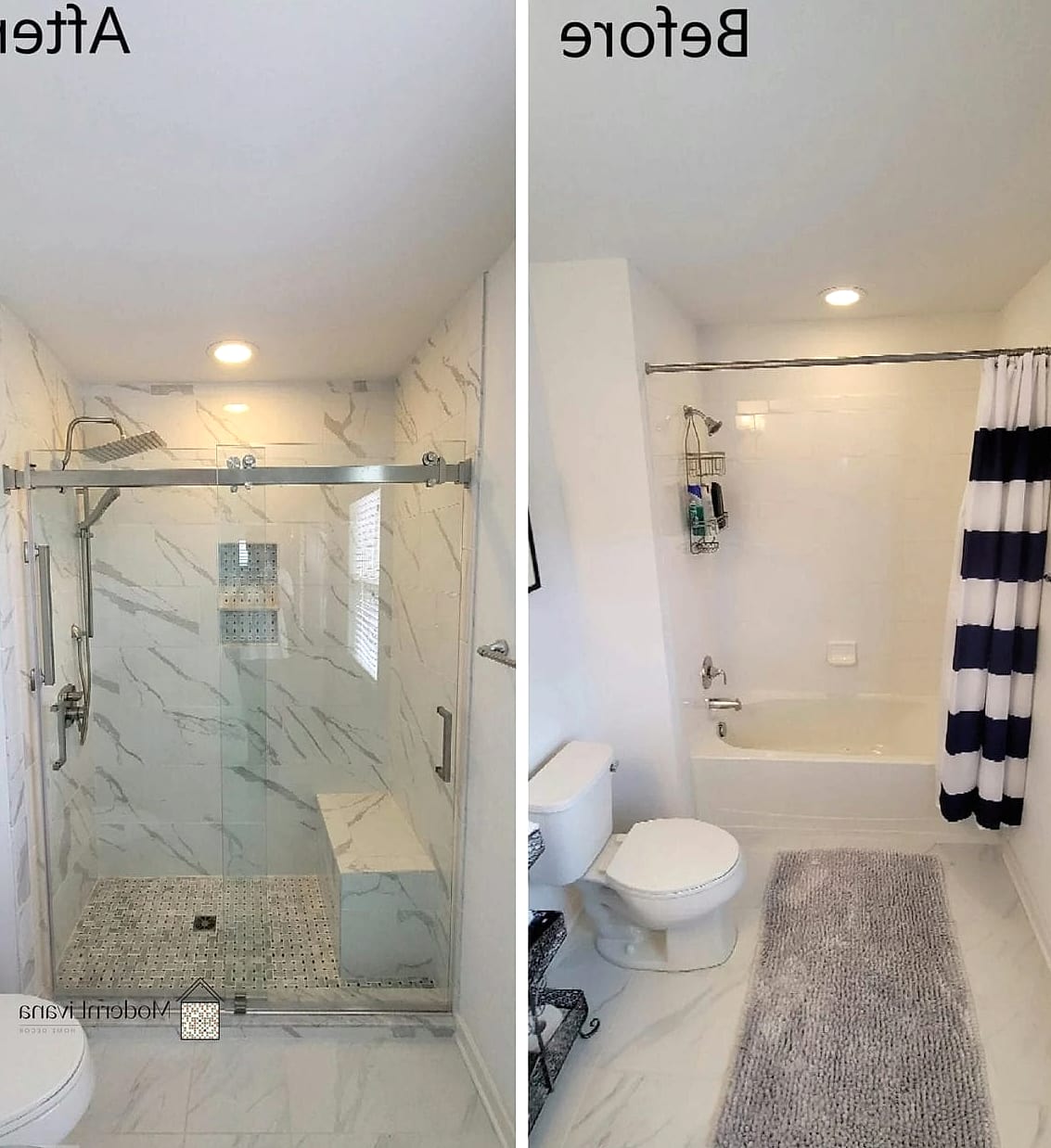 Replace a Shower Curtain with Glass