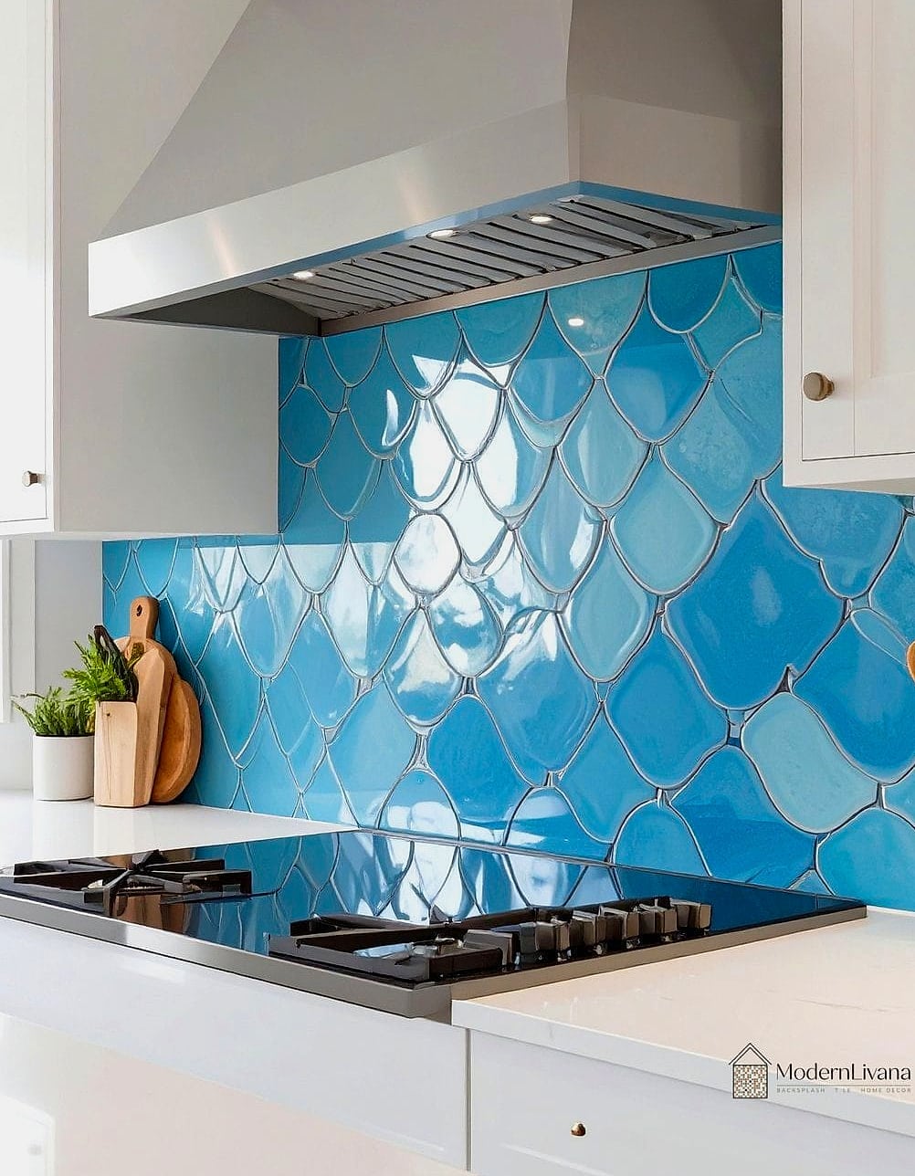 Scalloped Fish Scale Tile