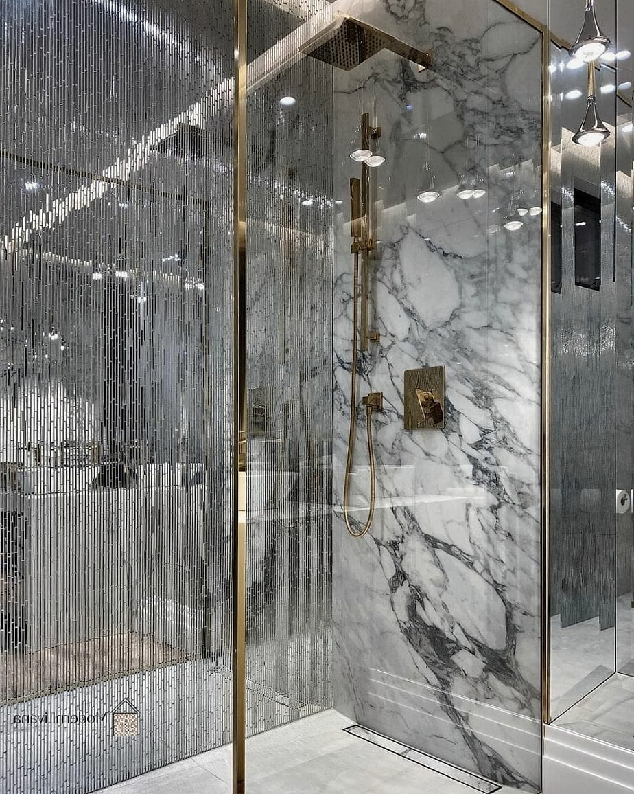 27 Silver Tile Ideas Trending on Pinterest This Year 7 Silver Marble Blend