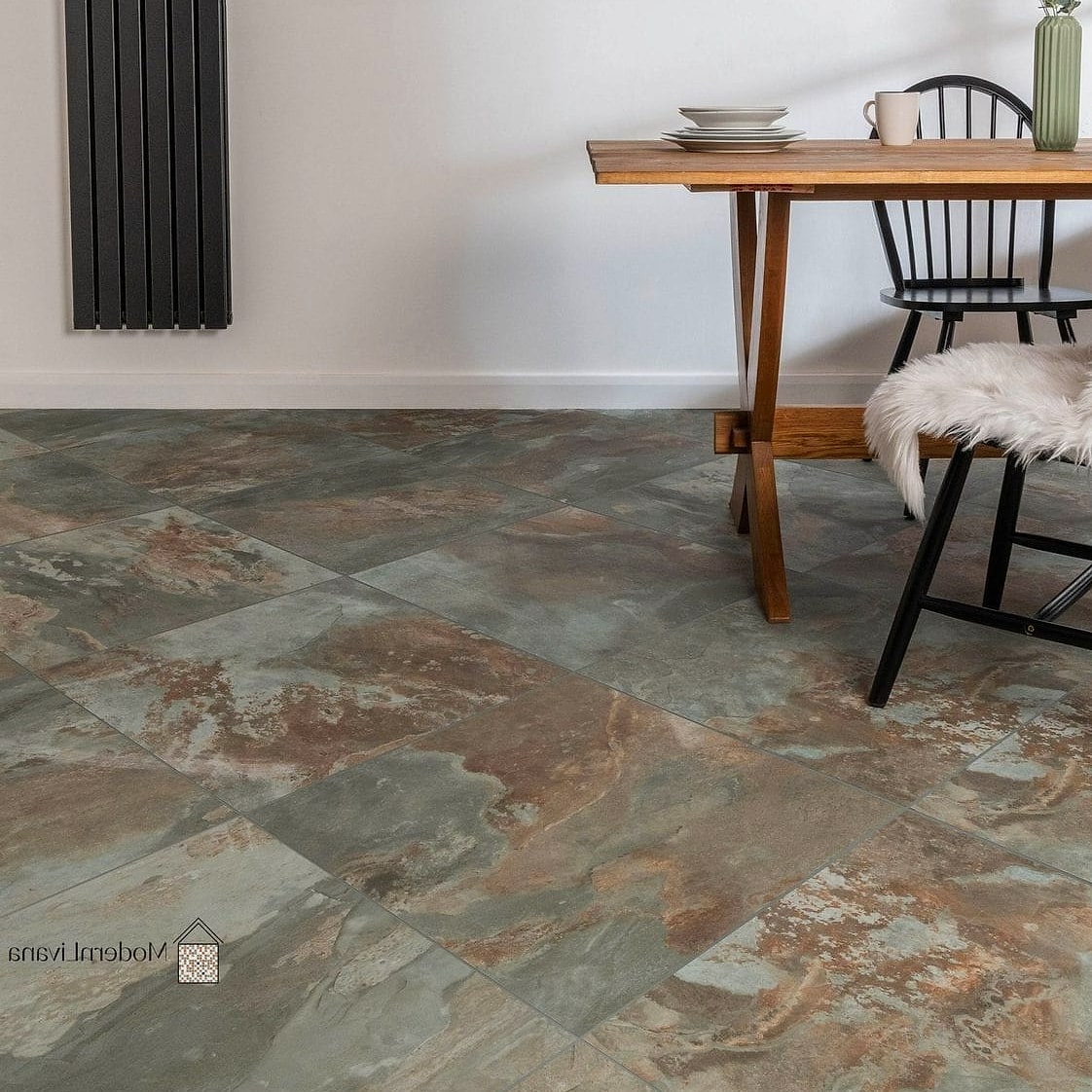 Slate Dining Room Accent Floor