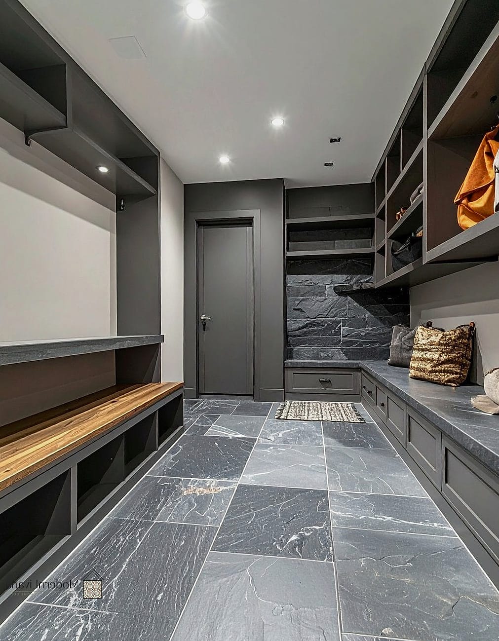Slate Mudroom Drop Zone