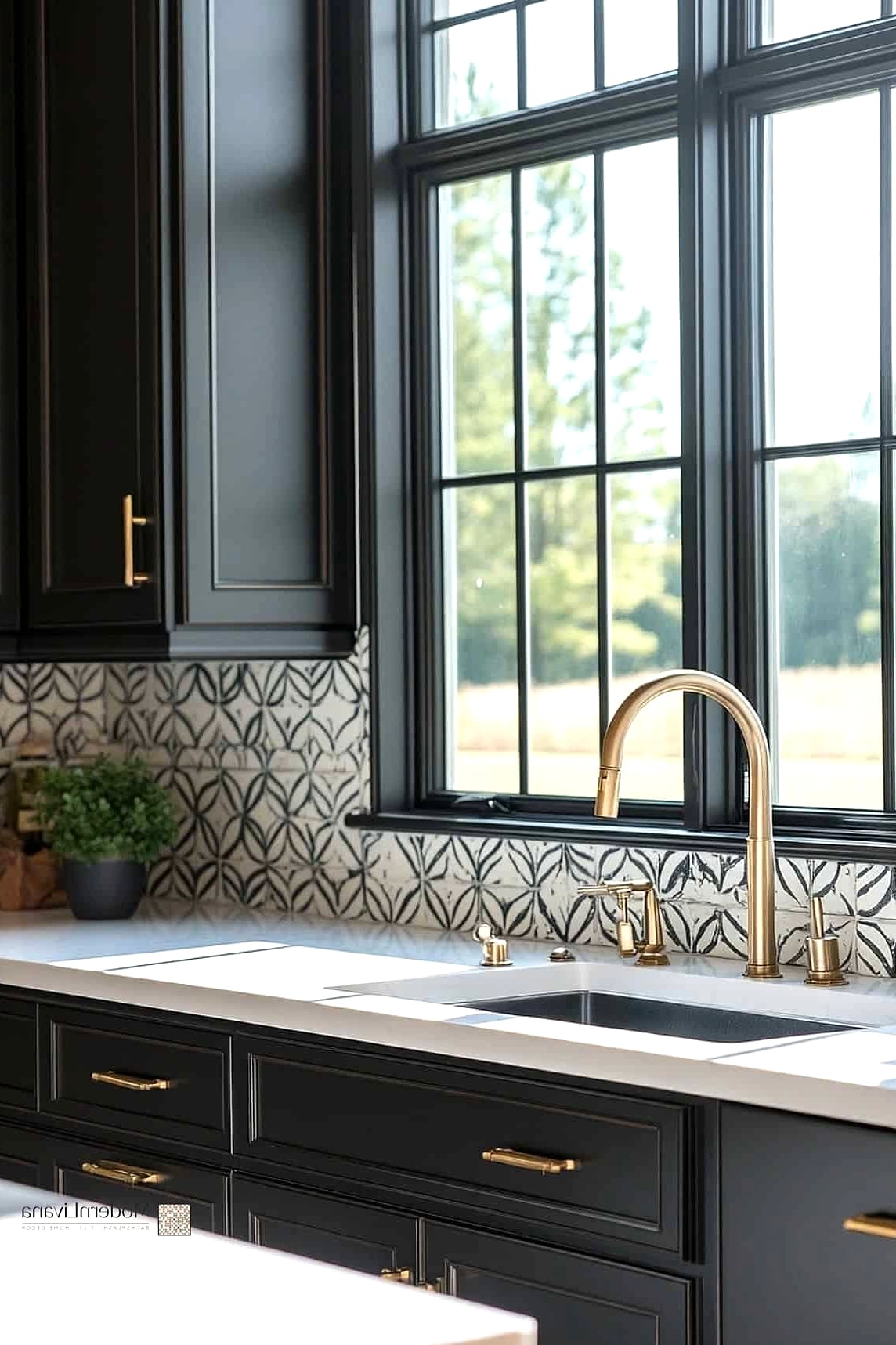 Soft Blue Handmade Tile