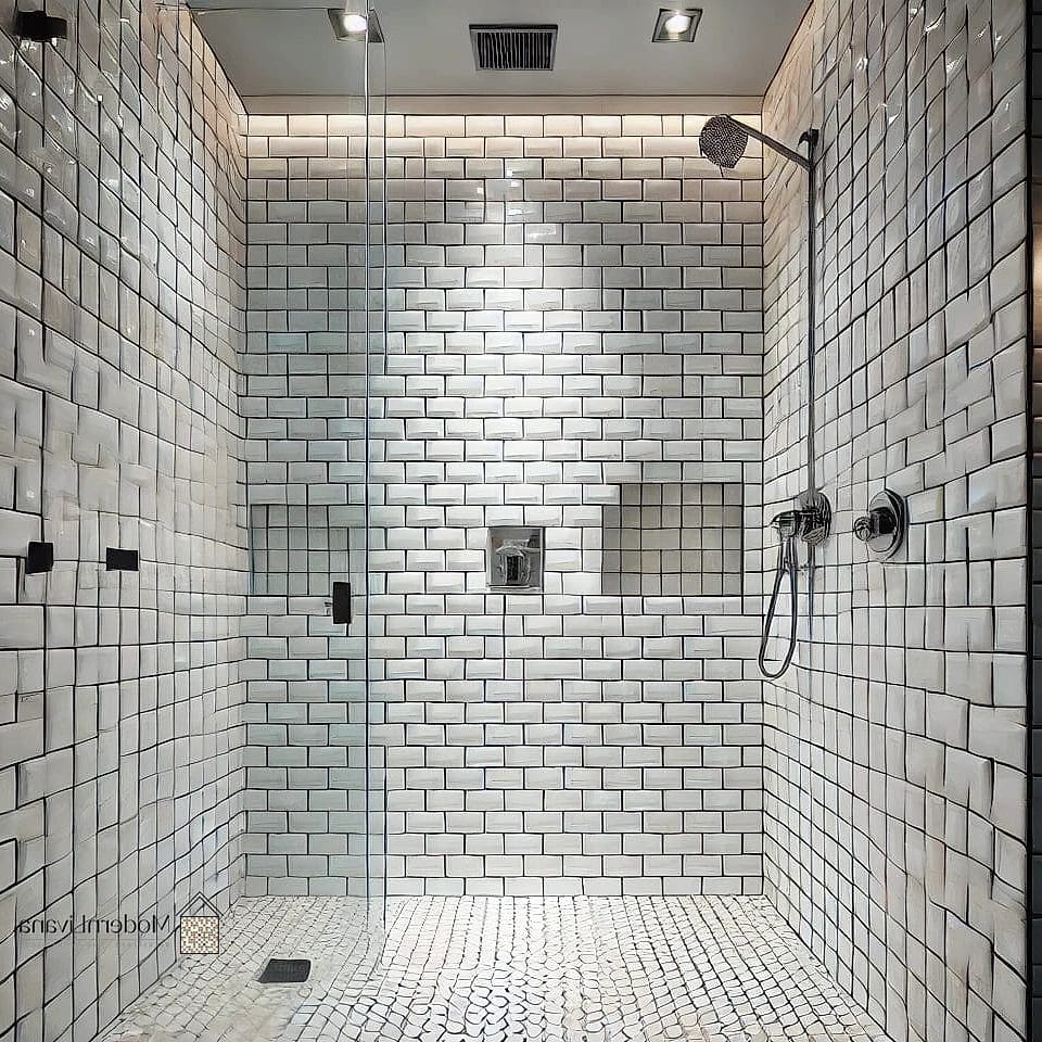Subway Tile Shower Walls