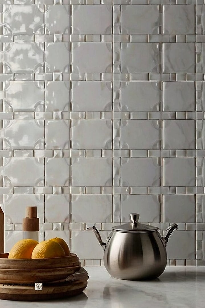 Textured Tile in a Small Dose