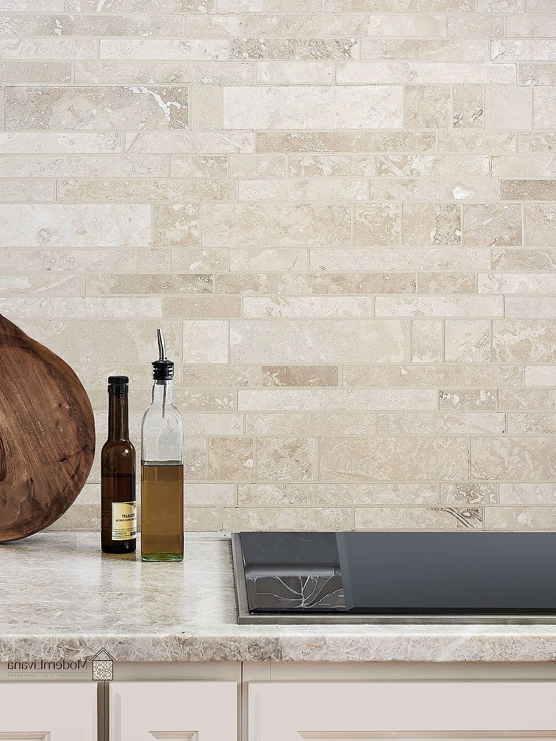 Travertine with a Tumbled Finish