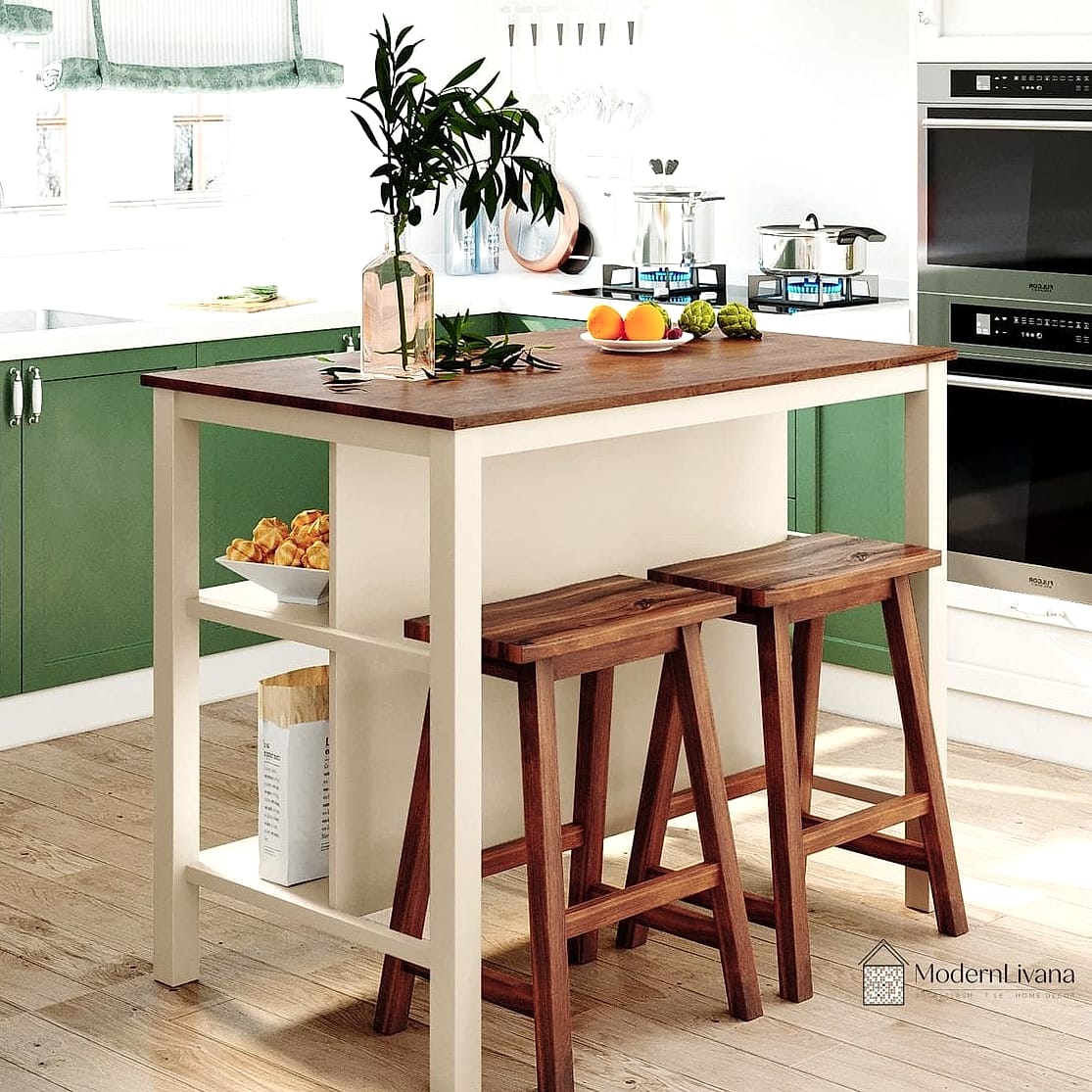 Try a Compact Kitchen Island