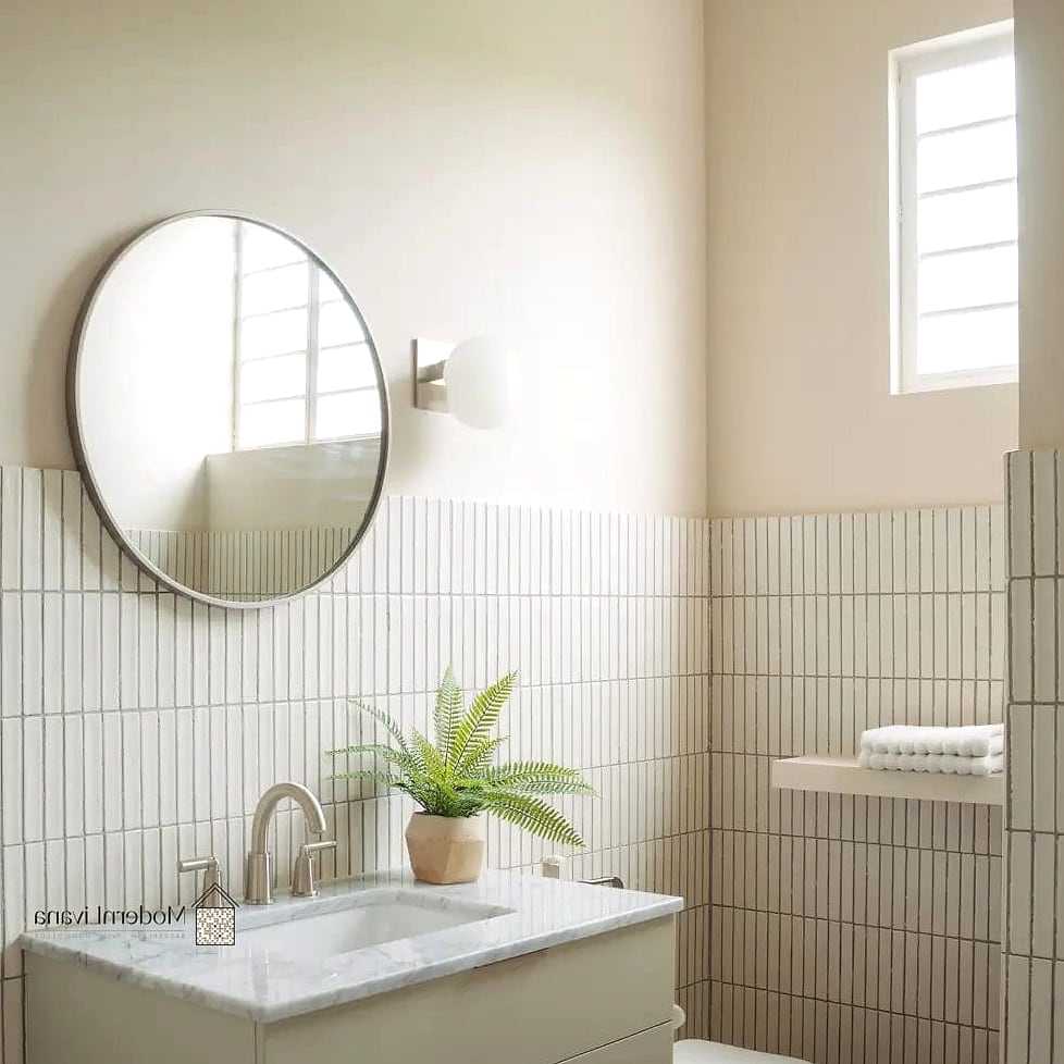 Try Vertical Subway Tile