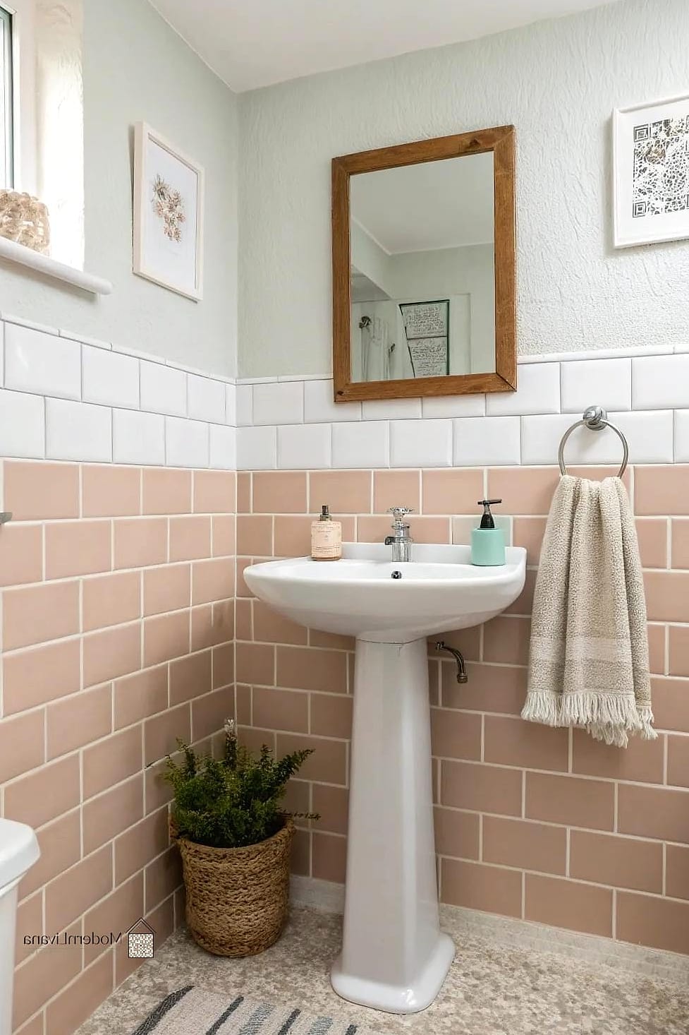Two-Tone Tile Combination