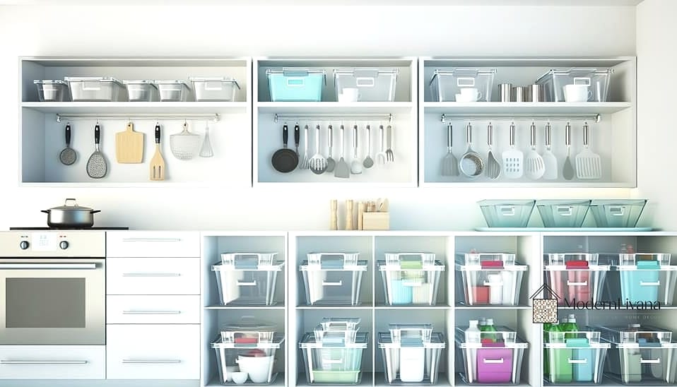 Use Clear Storage Containers