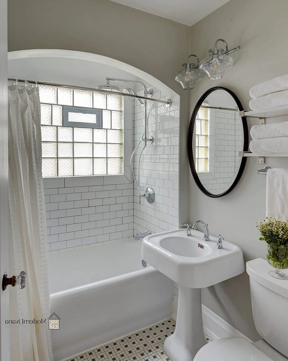 Use Oversized Floor Tile
