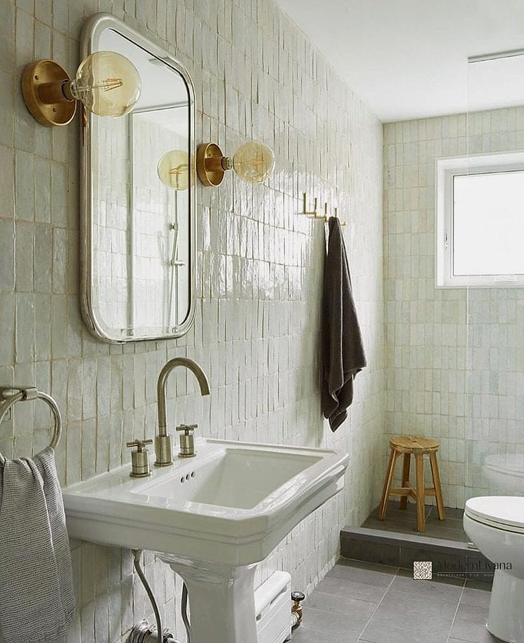 15. Use Zellige Tile for Handmade Texture