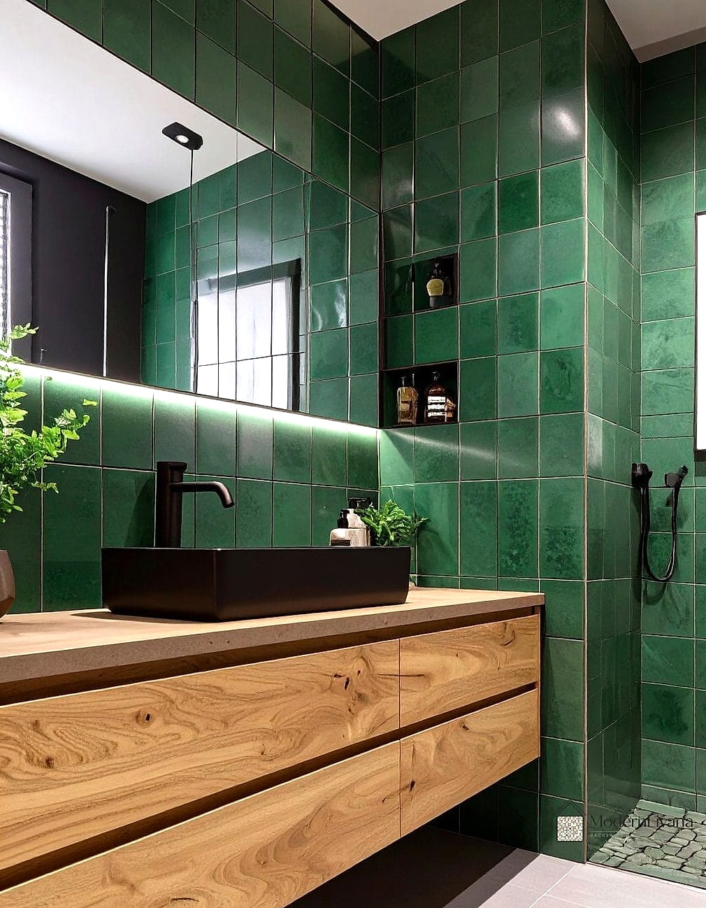 Vertical Stacked Subway Tile