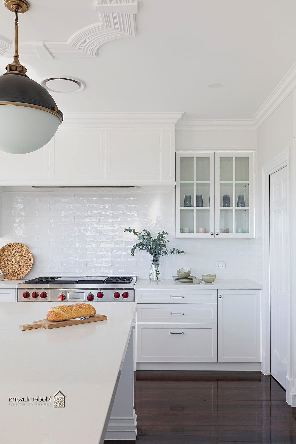 Vertical Subway Tile Installation