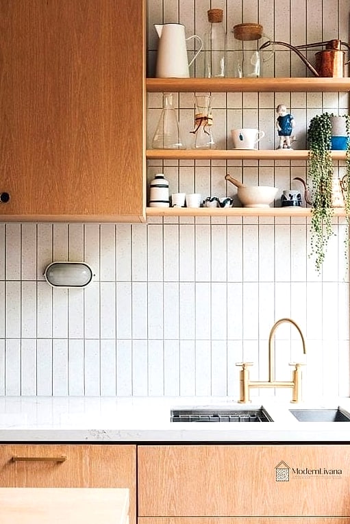 Vertical Subway Tile Layout