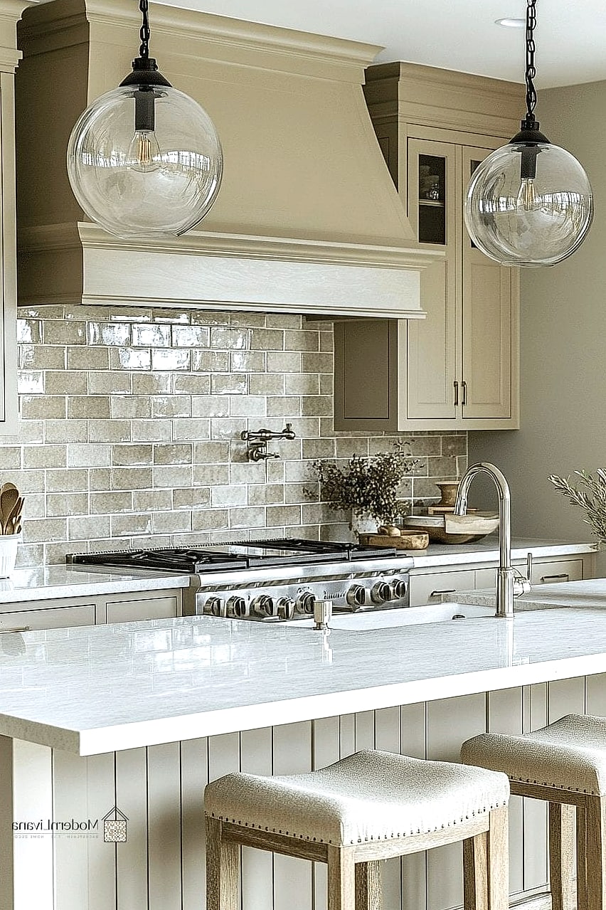 Warm Cream Ceramic Tile