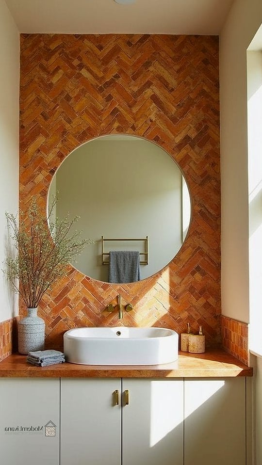 Warm Terracotta Tile