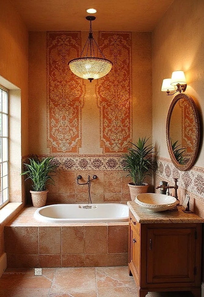 Warm Terracotta Accents