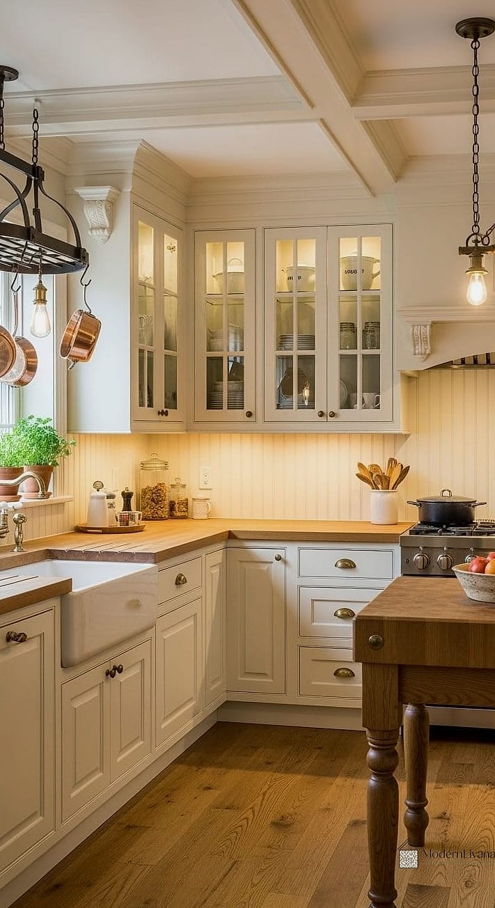 Warm White Cabinets