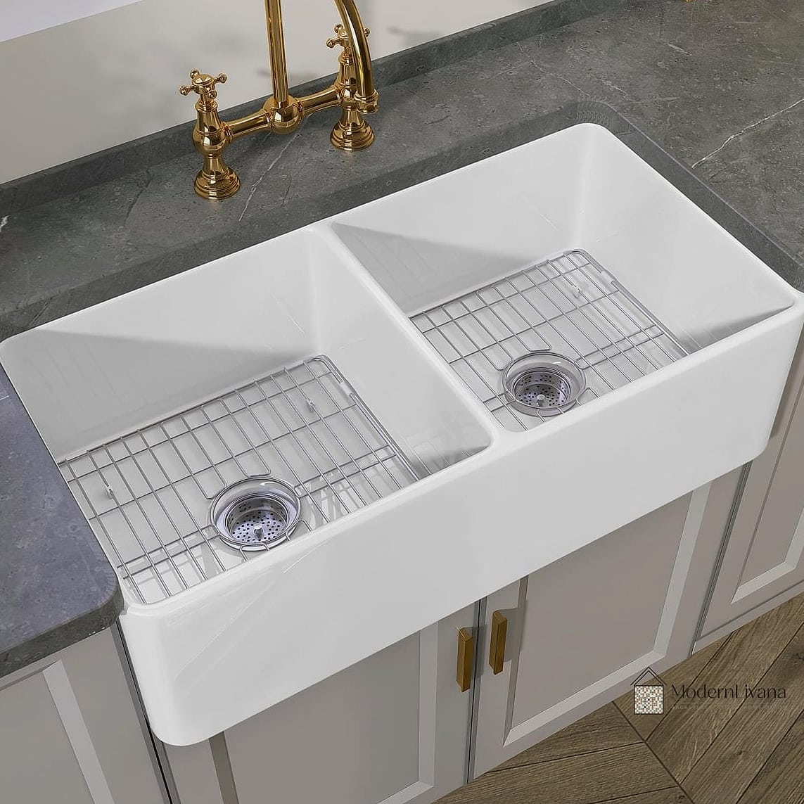 26 Kitchen Sink Ideas That Will Transform Your Space 7 White Fireclay Sink