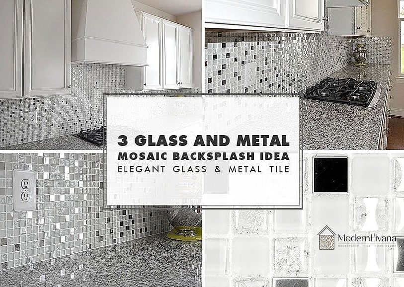 27 White Glass Metal Backsplash Ideas That Are Absolutely Worth It 19 White Glass Tile Behind a Range Hood Feature