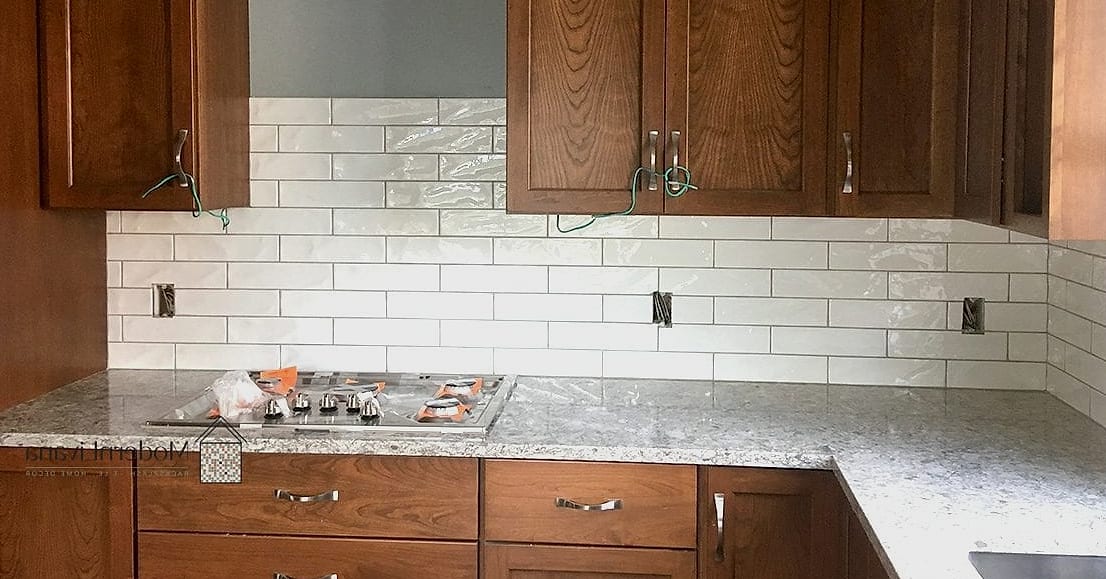 White Quartz with Gray Veined Pattern