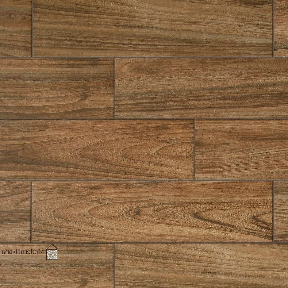 23 Glazed Porcelain Tile Ideas That Maximize Style and Function 3 Wood Look Glazed Porcelain Tile for Warm Floors