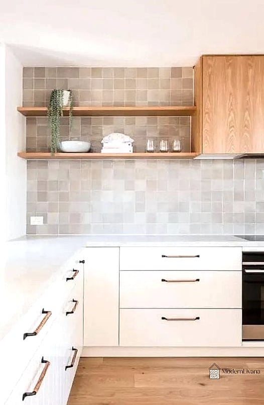 Zellige Tile Backsplash