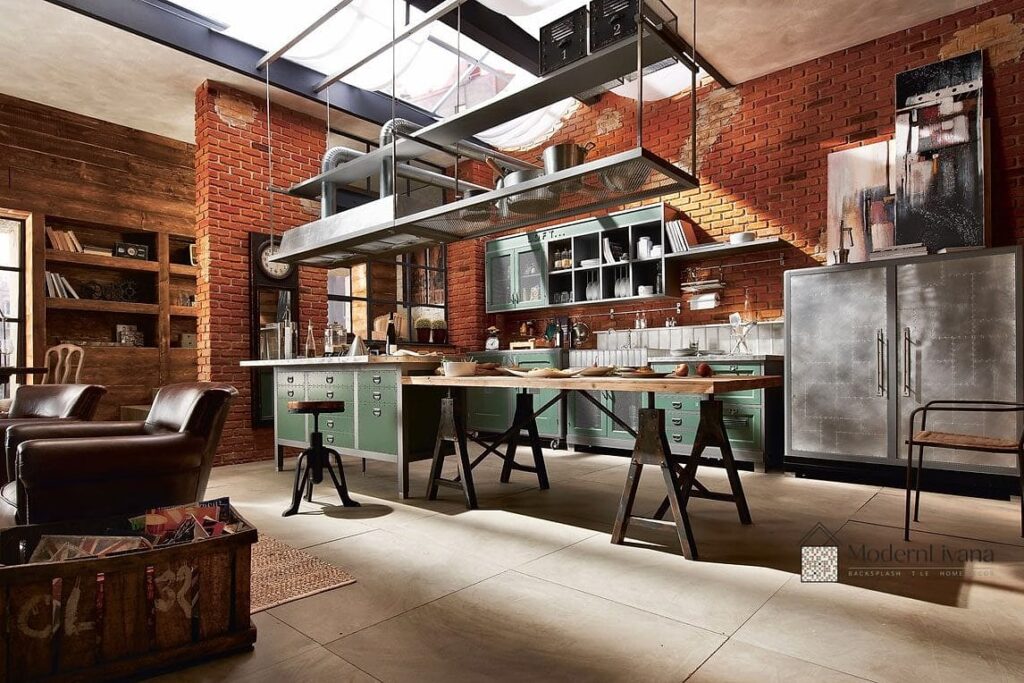 26 Industrial Style Kitchen Ideas From Homes We Absolutely Love 1 featured 6774