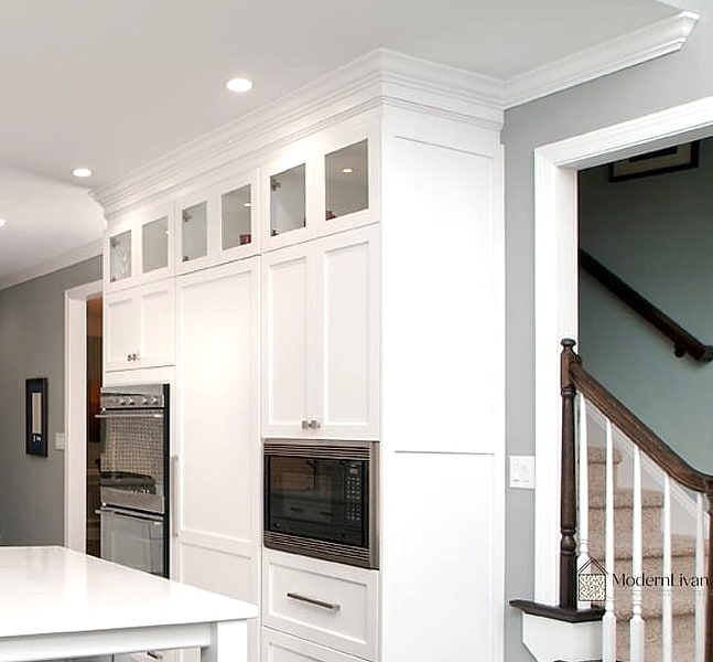Add Crown Molding at the Ceiling Line