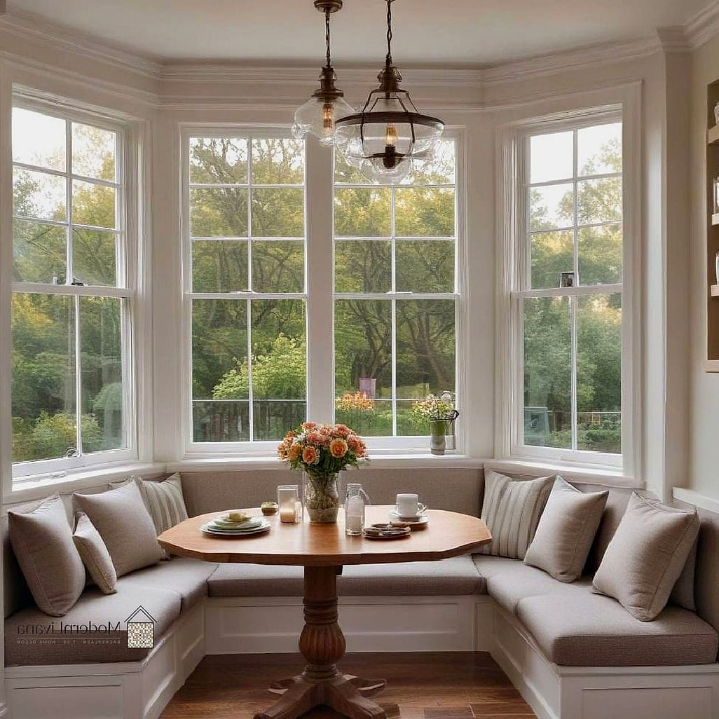 A Bay Window Dining Spot