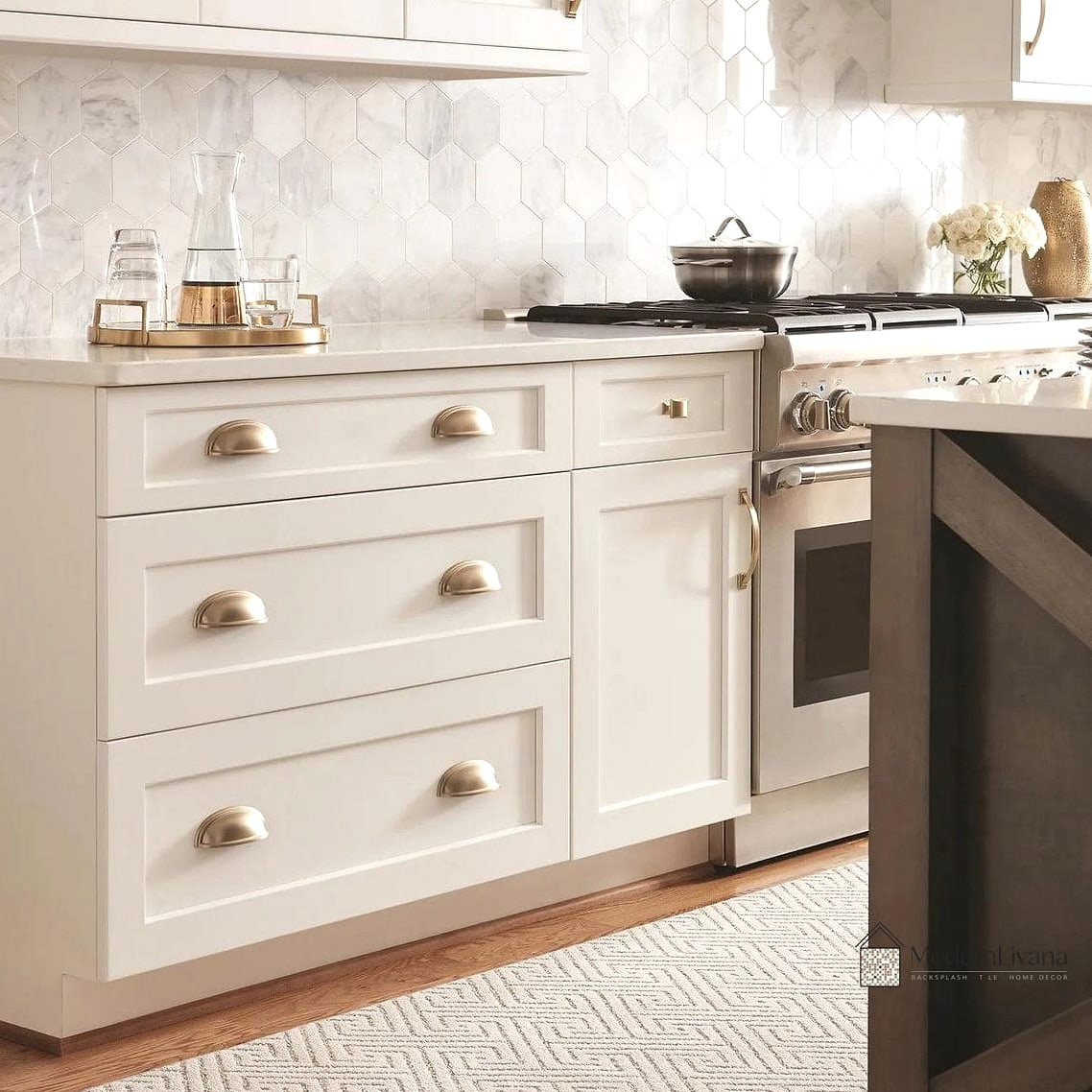 28 Hardware for White Cabinets Ideas That Will Change How You See Your Home 17 Bin Pulls for a Rustic Vibe